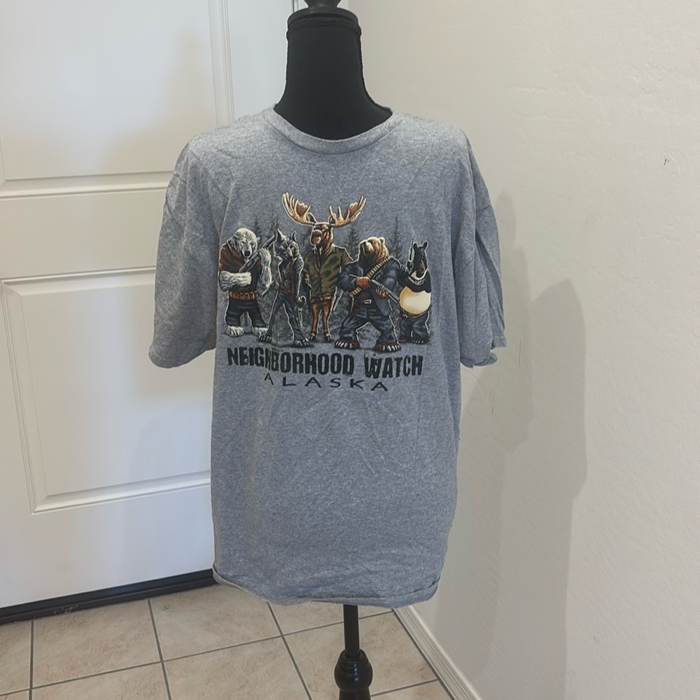 Grey Alaska shirt